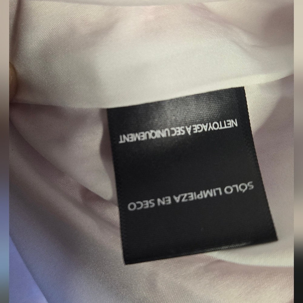 Nicole Miller Pink and White Patterned Garment - Picture 13 of 13